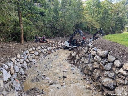 Sanacijska obnova vodotokov in hudournikov po poplavah (8)